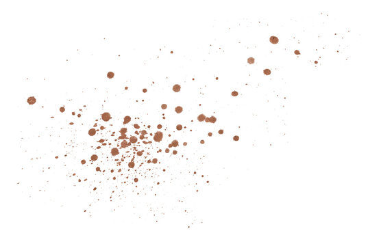  mud splash isolated transparency background.