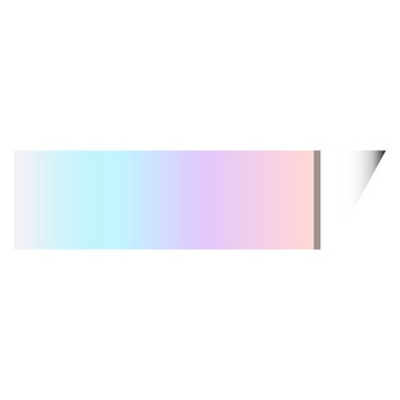 Holographic Sticker Mockup.