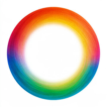 abstract colorful circle