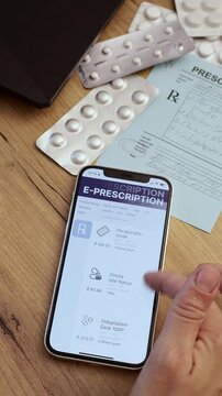 Using Electronic Prescription to Order Prescription Medication Online
