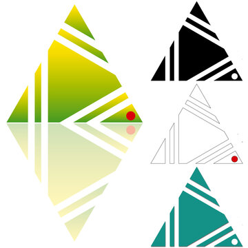 Logo Dreieck gr&uuml;n