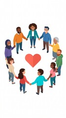 Obraz premium Diversity Circle