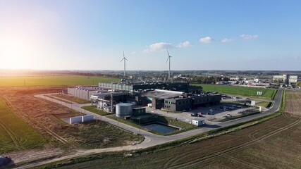 AI infrastructure with eco-friendly power source