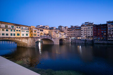 Fototapeta premium Ponte Vecchio at Sunset