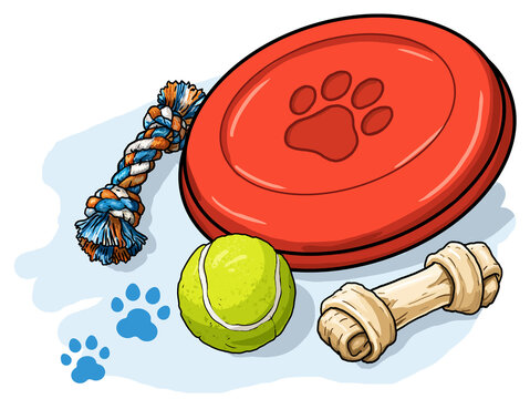 Juguetes y accesorios para jugar con perros