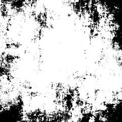 Fototapeta premium Heavy rock album cover abstract grunge texture vector illustration
