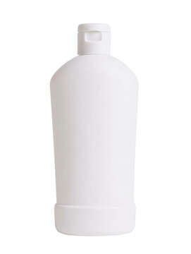 A versatile empty container suitable for liquid soap shampoo lotion or cosmetic products presented in a minimalist professional studio setting