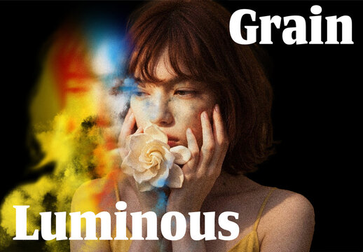 Luminous Noise Photo Effect