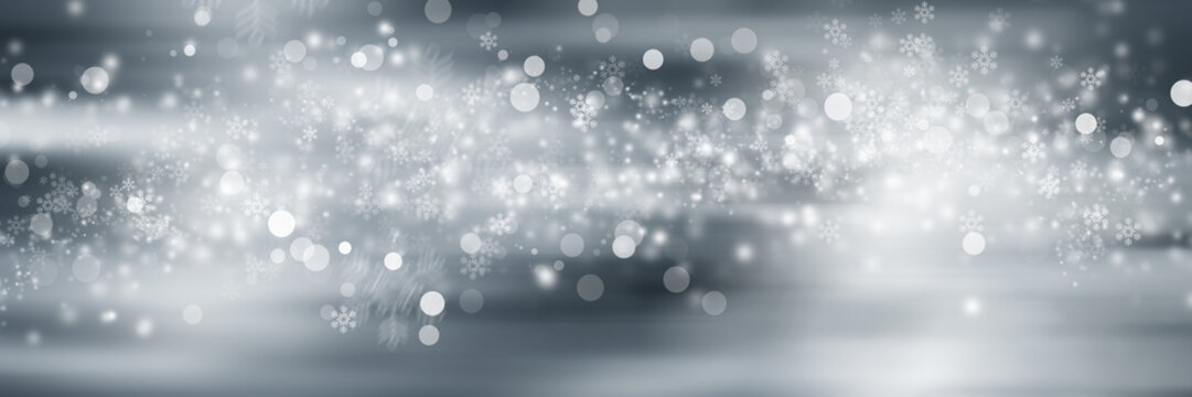 white blur abstract background. bokeh christmas blurred beautiful shiny Christmas lights