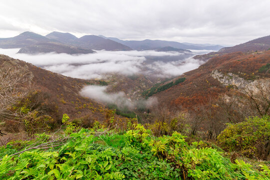 Iskar gorge near village of Bov, Balkan Mountains, Bulgaria.