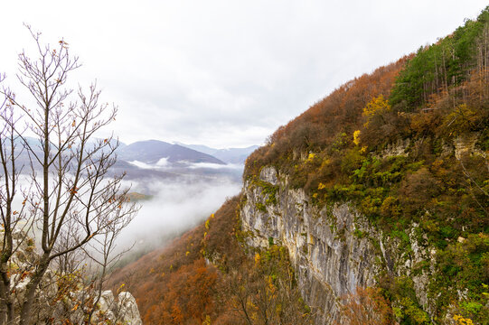Iskar gorge near village of Bov, Balkan Mountains, Bulgaria.