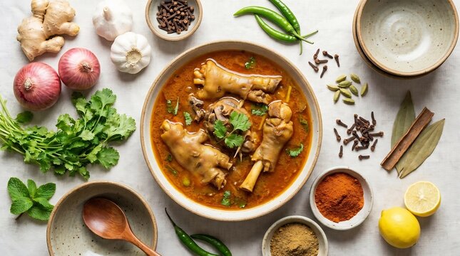 Siri Paye: Spices and Ingredients for Traditional Meat Stew