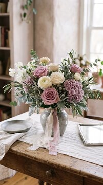 Floral bouquet arrangement