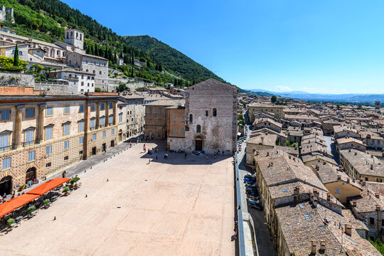 Gubbio, centro storico, Umbria