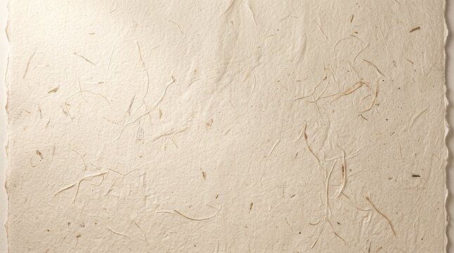 Premium Beige Handmade Paper Texture Background