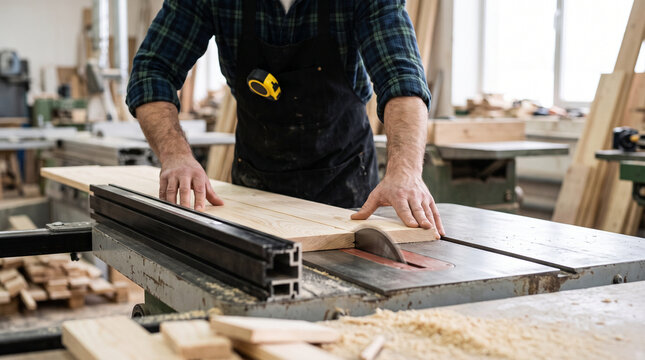 carpenter, carpentry, woodworking, woodworker, woodworking workshop, carpentry workshop, table saw, circular saw, power saw, woodworking machine, woodworking machinery, cutting wood, wood cutting, saw