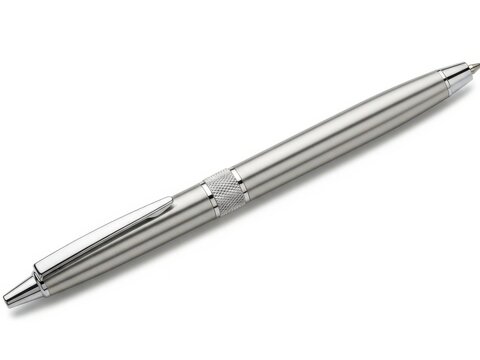 Close-up of a metallic rod with threaded ends