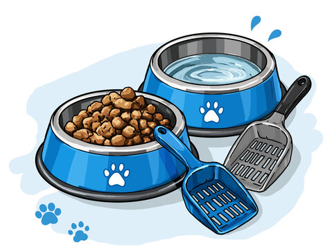 Accesorios de alimentaci&oacute;n para perros y gatos