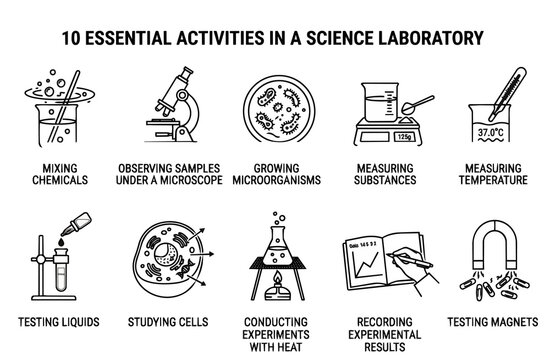 10 activities at the science laboratory