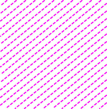 Pink dashed diagonal line pattern square graphic design element