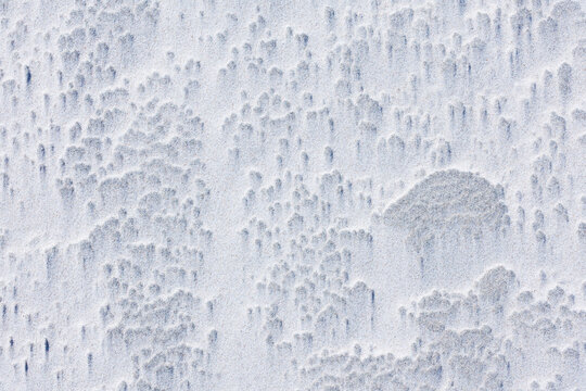 Natural white sand pattern background texture