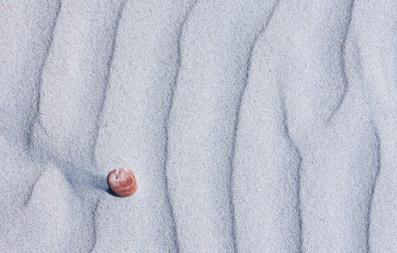 Natural white sand pattern background texture