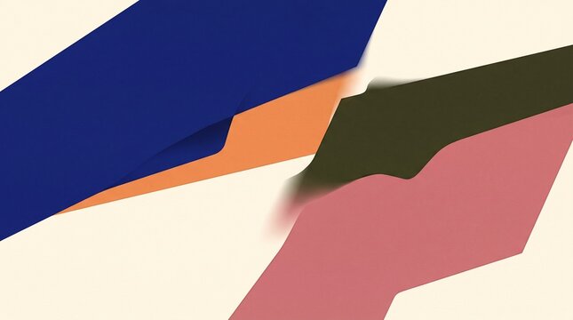 Abstract Color Plane Background