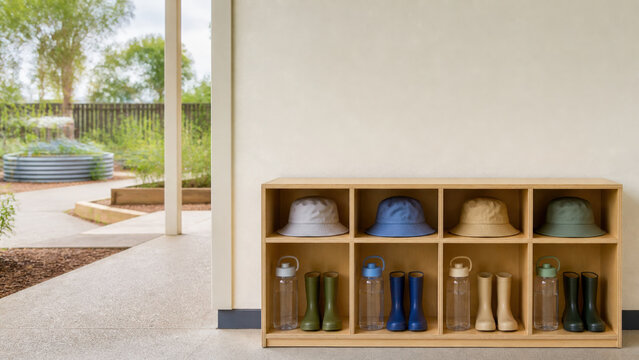 Daycare Outdoor Gear Cubbies with Blank Labels for Preschool Storage and Child Organization