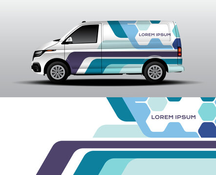 Modern Wellness Van Wrap Concept