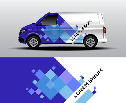Modern Wellness Van Wrap Concept