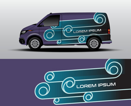 Modern Wellness Van Wrap Concept