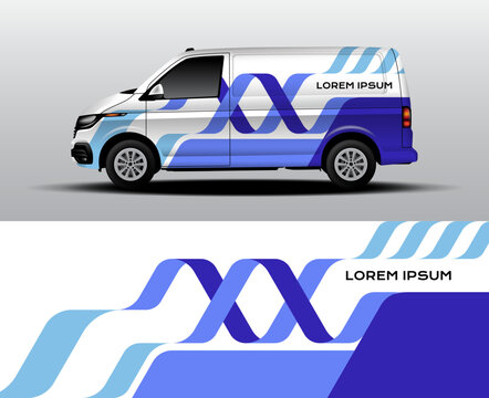 Modern Wellness Van Wrap Concept