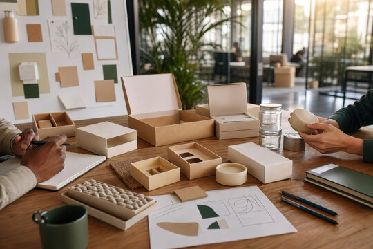 Packaging Reduction Prototype Table for Sustainable Design, Material Efficiency and Product Development