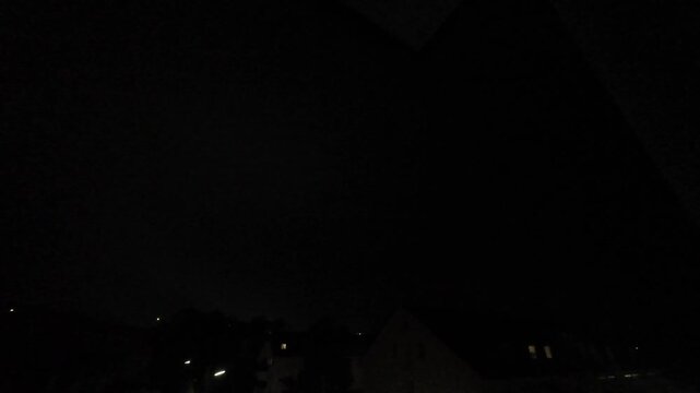 Lightning Strike in Freising, Bavaria, Germany - August 24, 2026 (2). 25x Slow Motion