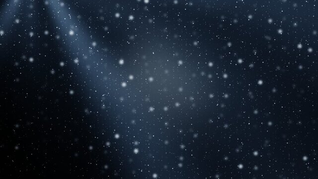 starry glittering floating atmospheric dust particles overlay 4K loop