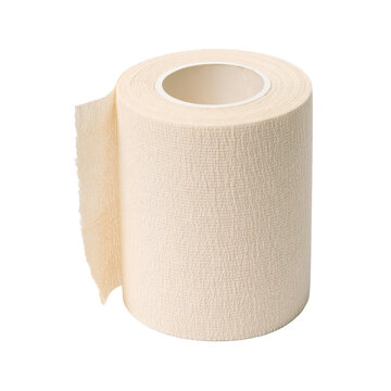 This flexible cohesive wrap is designed for sports injury support and first aid applications providing compression for muscles and joints