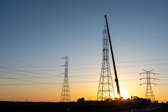 Utility Grid Modernization Across Open Construction Site