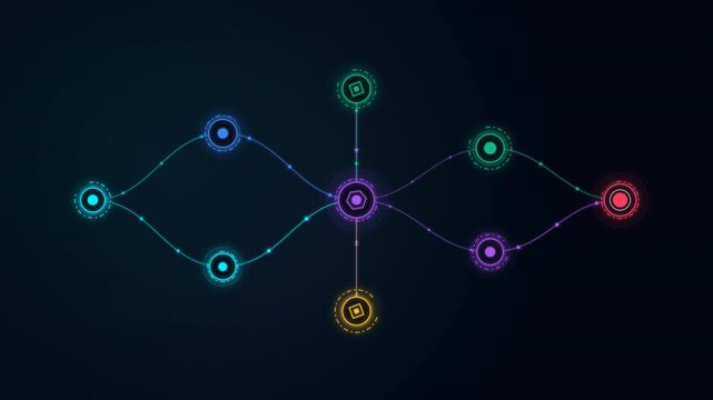 AI agent workflow automation with intelligent data processing, secure orchestration, analytics dashboards, and automated business operations in a digital enterprise environment