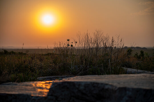 BMSP Prairie Summer Sunet