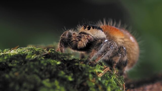 Small Brown Jumping Spider