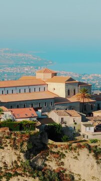 The great cathedral of Gerace, an ancient Christian religious church in Italy
