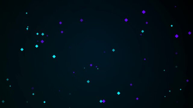 Dark blue radial gradient with purple diamond shapes overlay