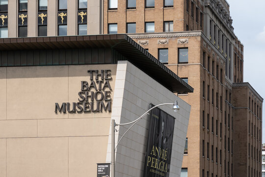 Toronto, Ontario, Canada - September 16, 2026: Bata Shoe Museum on Bloor Street West in Toronto, Toronto, Ontario, Canada. 