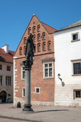Fototapeta premium Panorama of city Krakow, Poland