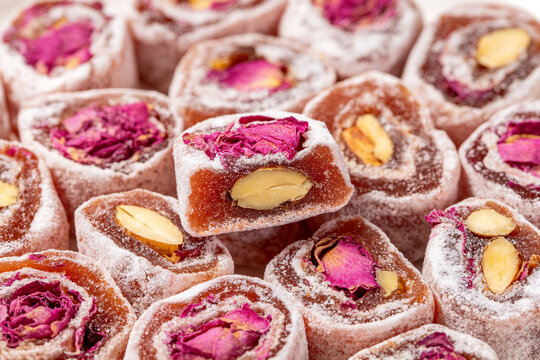 Turkish Delight Rose Close-up