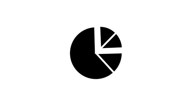 A Pie Chart Icon Animation.
