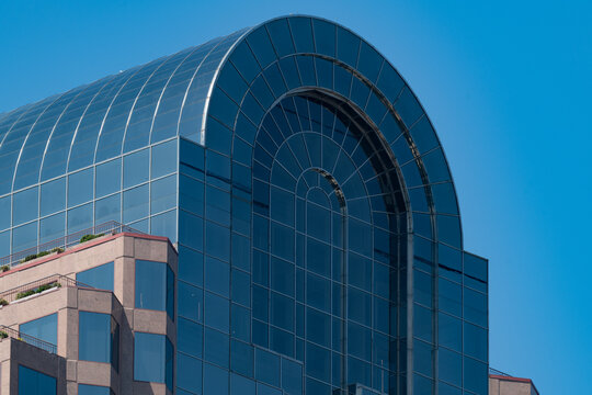One Wells Fargo Center, the Jukebox building, in uptown Charlotte, NC