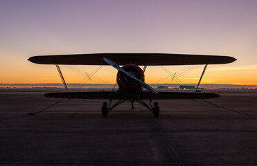 Biplane Sunrise © Brendan