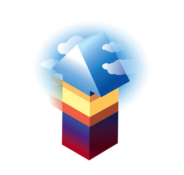 Upward Trends Arrow Infographic