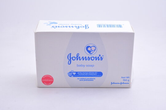 Johnsons baby soap box in Manila, Philippines